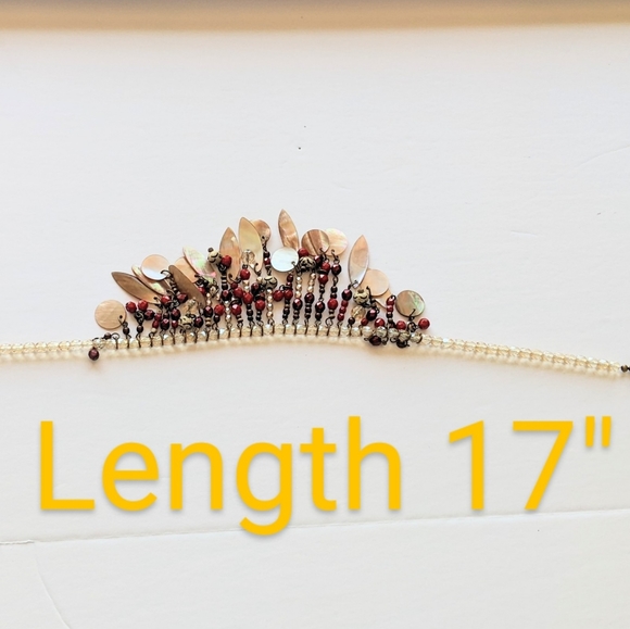 CHICO's Multi-Color Beaded Crystal Statement Necklace - Picture 4 of 4